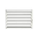 outdoor opening aluminum alloy waterproof portable louver window